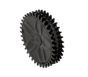 Plastikust tagumised rattad